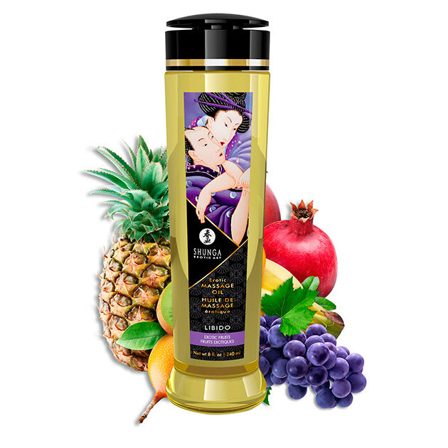 SHUNGA – ACEITE DE MASAJE ERÓTICO LÍBIDO 240 ML