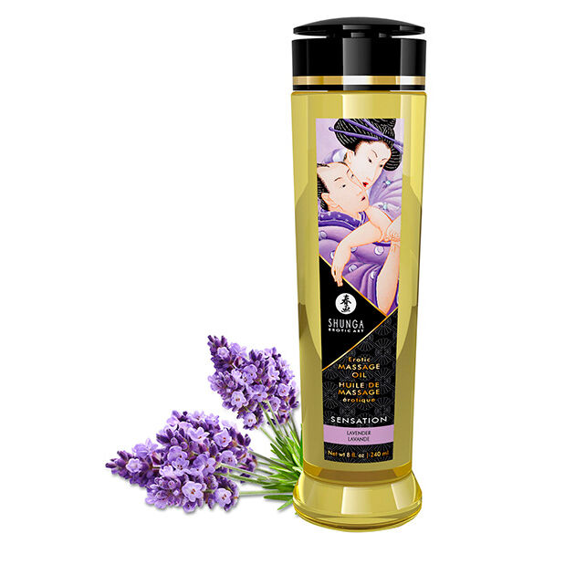 SHUNGA – ACEITE DE MASAJE ERÓTICO SENSACIÓN 240 ML