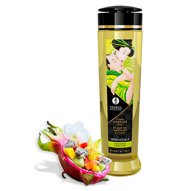 SHUNGA – ACEITE DE MASAJE ERÓTICO IRRESISTIBLE 240ML