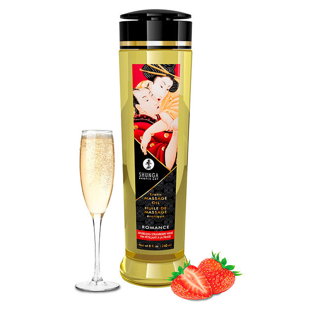 SHUNGA – ACEITE DE MASAJE ERÓTICO ROMANCE 240 ML