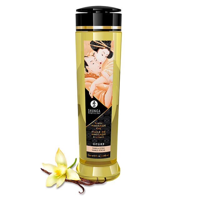 SHUNGA – ACEITE DE MASAJE ERÓTICO DESEO 240 ML