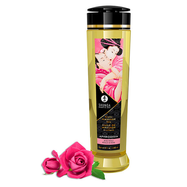 SHUNGA – ACEITE DE MASAJE ERÓTICO APHRODISIA 240 ML