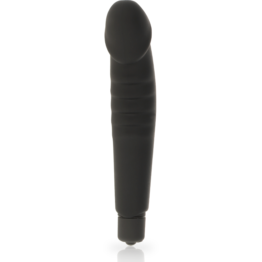 DOLCE VITA - REALISTIC PLEASURE VIBRADOR SILICONA NEGRO - Imagen 5