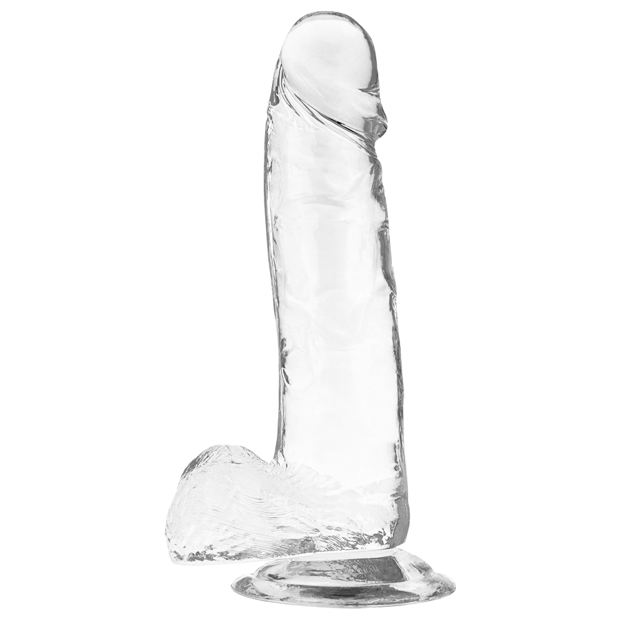 X RAY - CLEAR DILDO REALISTA TRANSPARENTE 20 CM -O- 4.5 CM - Imagen 6