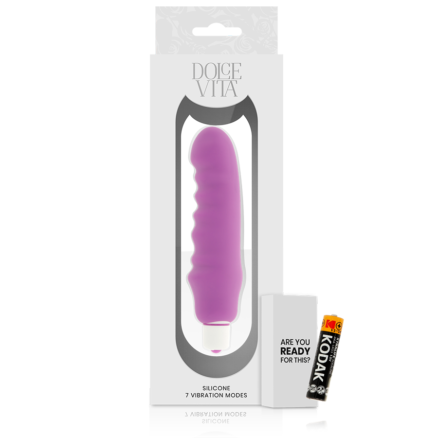 DOLCE VITA - GENIUS VIBRADOR SILICONA LILA - Imagen 4