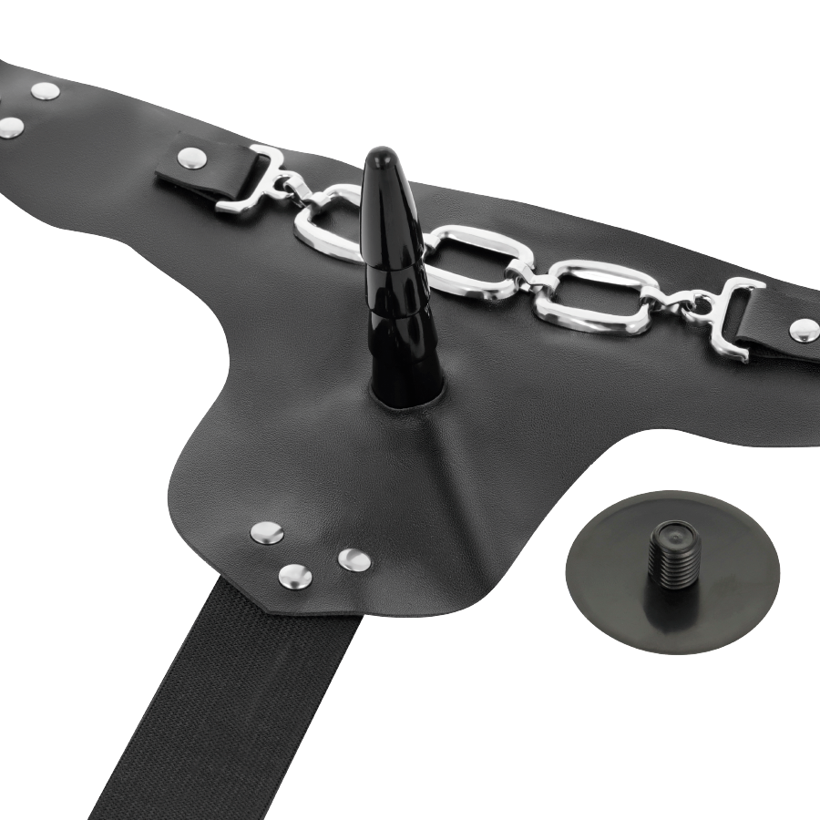 HARNESS ATTRACTION - ARNÉS GEORGE REALÍSTICO VIBRADOR 19 CM -O- 4 CM - Imagen 6