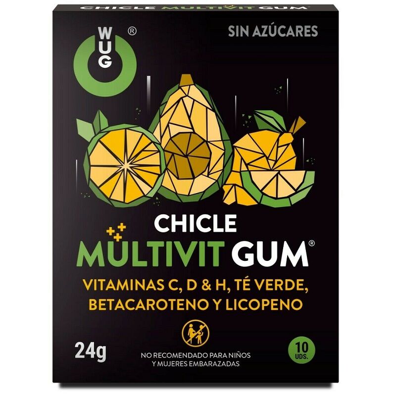 WUG Multivit Gum – El chicle funcional que refuerza tus defensas cada día - Imagen 2