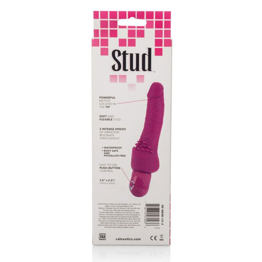 CALEXOTICS - POWER STUD CLITERRIFIC VIBRADOR ROSA - Imagen 2