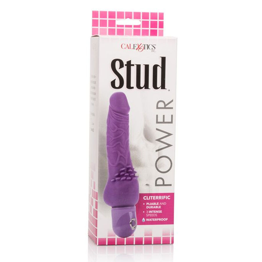 CALEXOTICS - POWER STUD CLITERRIFIC VIBRADOR LILA - Imagen 2