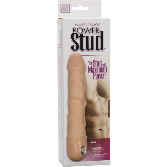 CALEXOTICS - POWER STUD ROD VIBRADOR NATURAL - Imagen 2