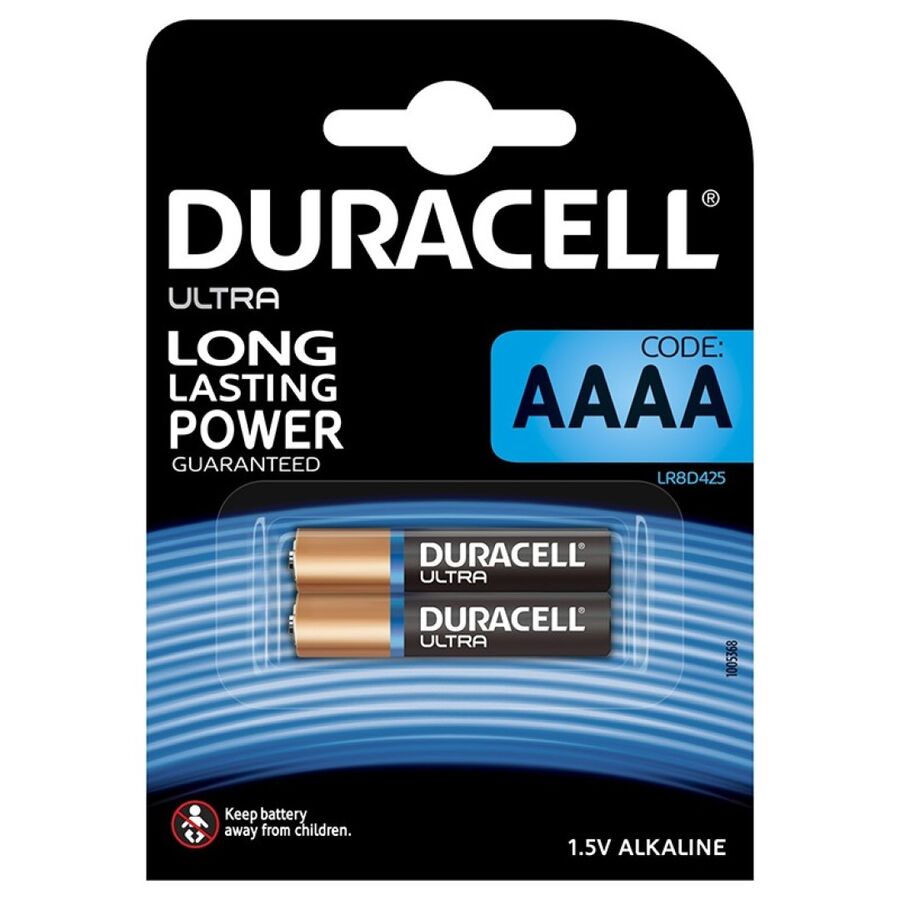 DURACELL – ULTRA POWER PILA ALCALINA AAAA MX2500 1,5V BLISTER*2