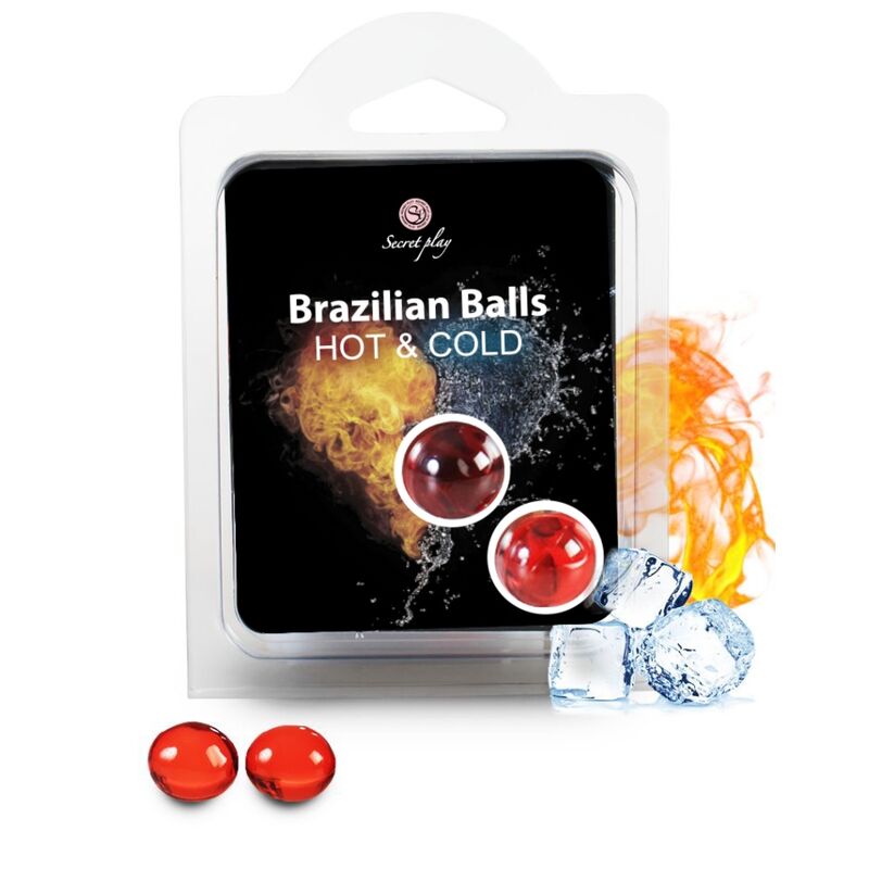 SECRETPLAY – BRAZILIAN BALLS EFECTO CALOR & FRIO 2 UNIDADES