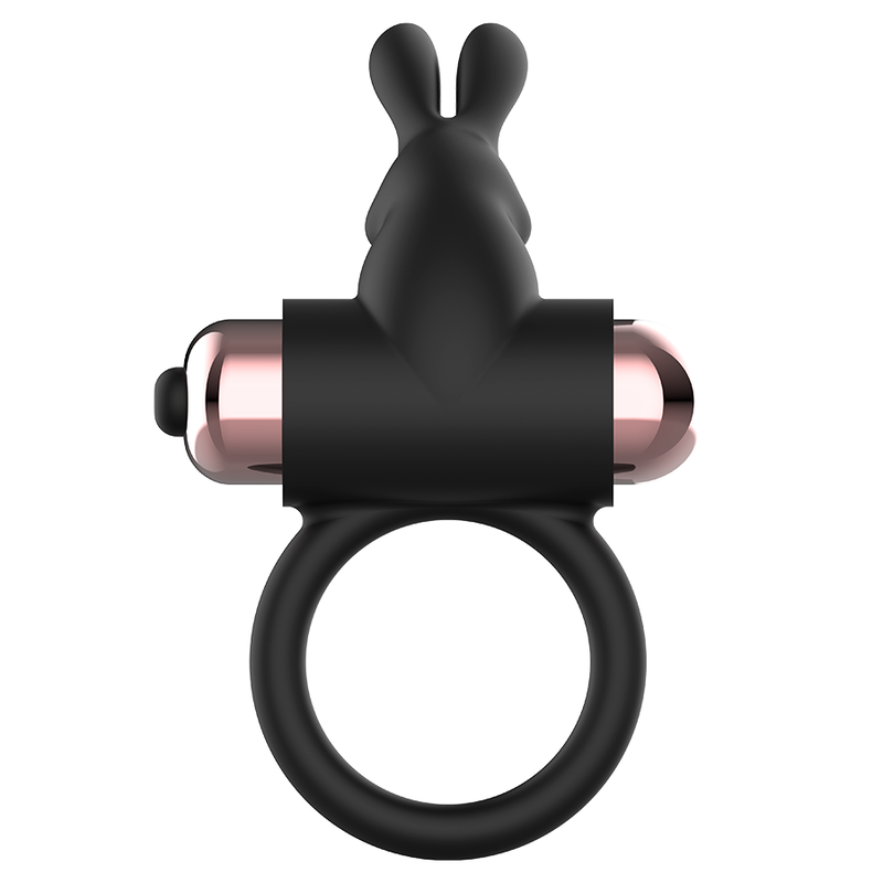 COQUETTE CHIC DESIRE - COCK RING ANILLO VIBRADOR NEGRO / GOLD - Imagen 4
