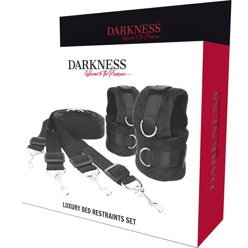 DARKNESS - SET DE ATADURAS PARA LA CAMA - Imagen 7