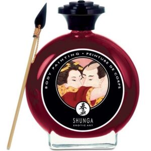 Shunga – Pintura Corporal De Fresas Y Cava
