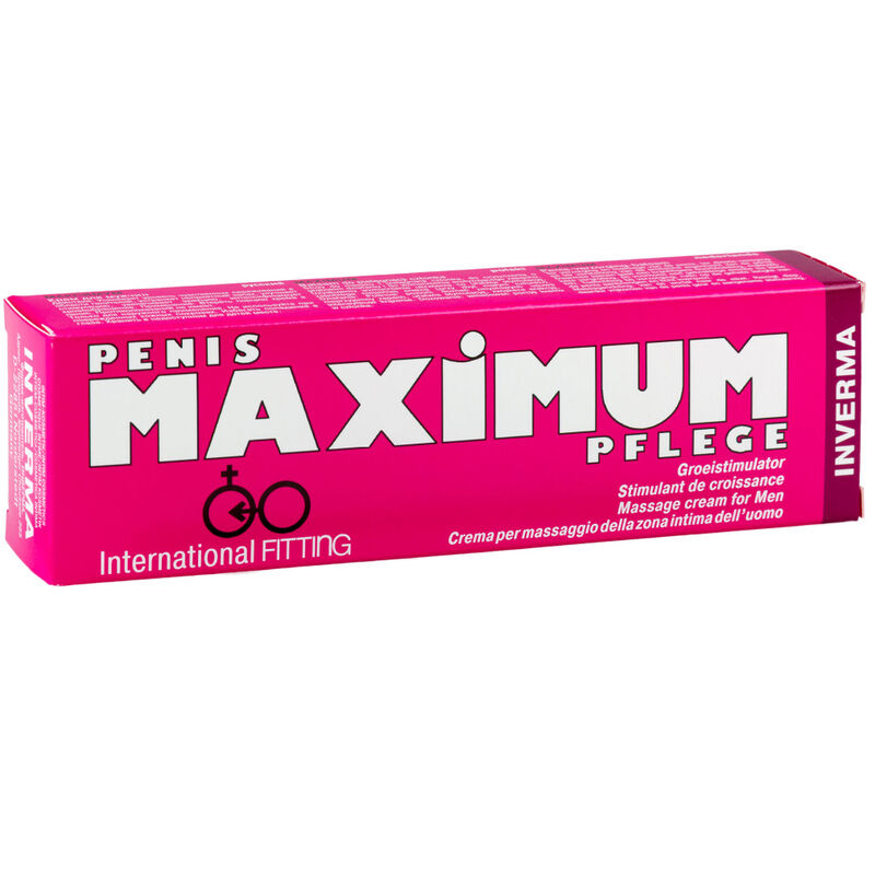 INVERMA – PENIS MAXIMUM PFLEGE CREMA MASTURBACIÓN PENE