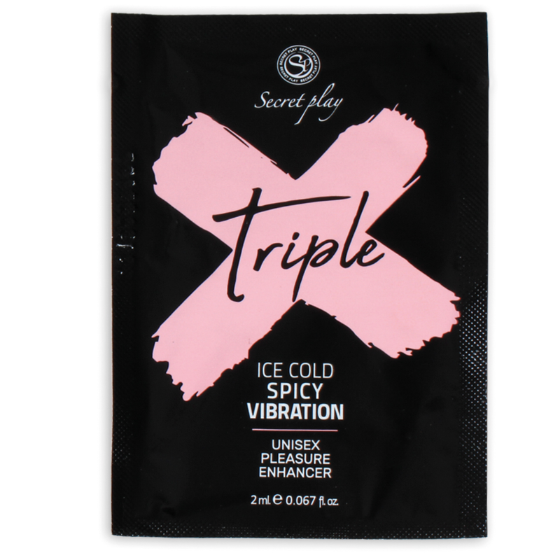 SECRETPLAY – MONODOSIS TRIPLE X INTENSIFICADOR PLACER