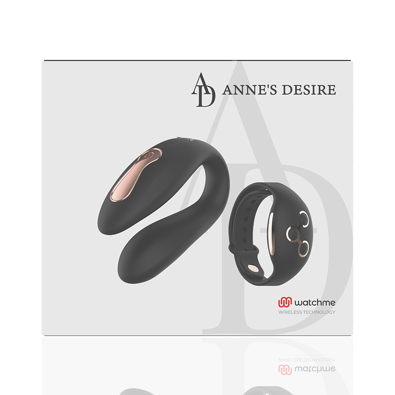 ANNE'S DESIRE - DUAL PLEASURE TECNOLOGÍA WATCHME NEGRO/GOLD - Imagen 12