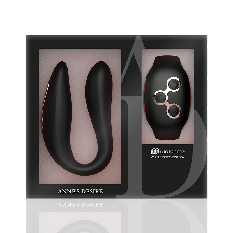 ANNE'S DESIRE - DUAL PLEASURE TECNOLOGÍA WATCHME NEGRO/GOLD - Imagen 10