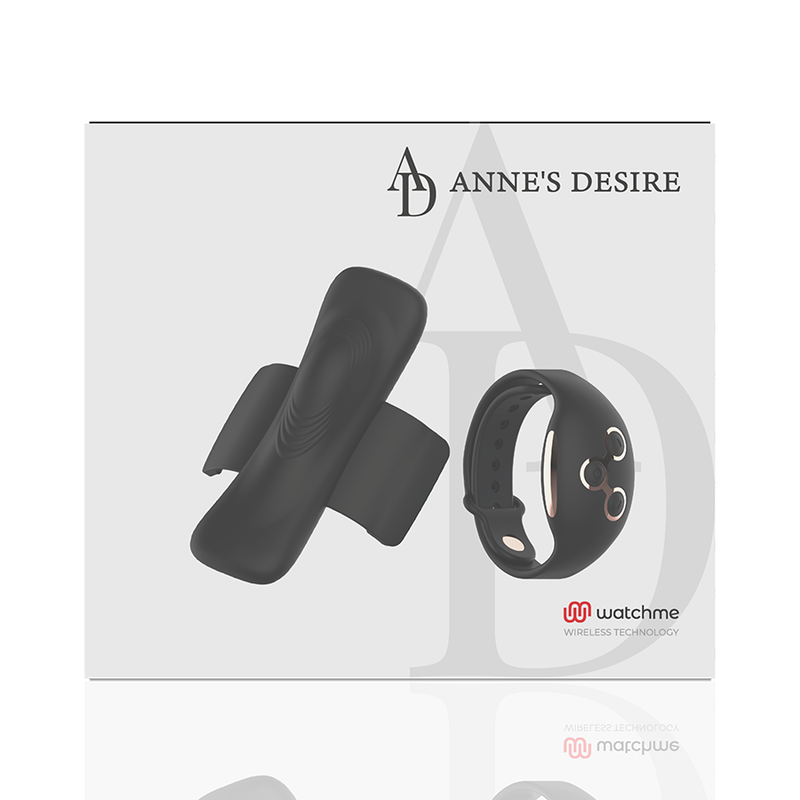 ANNE'S DESIRE - PANTY PLEASURE TECNOLOGÍA WATCHME NEGRO/GOLD - Imagen 12