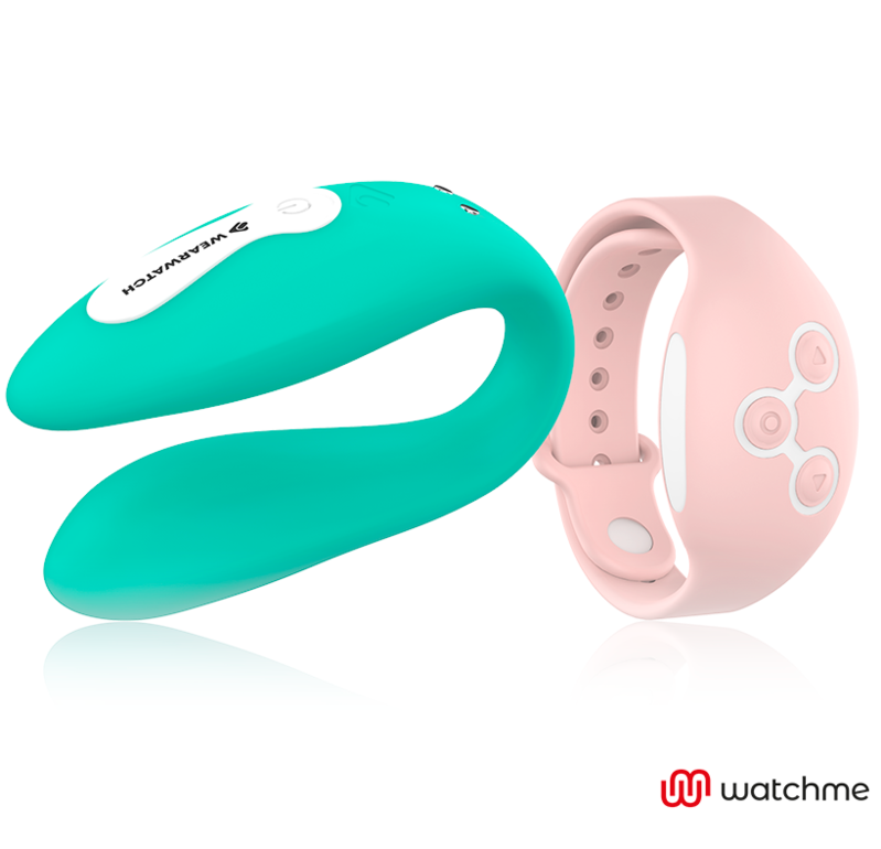 WEARWATCH - VIBRADOR DUAL TECHNOLOGY WATCHME AGUA MARINA / ROSA - Imagen 4