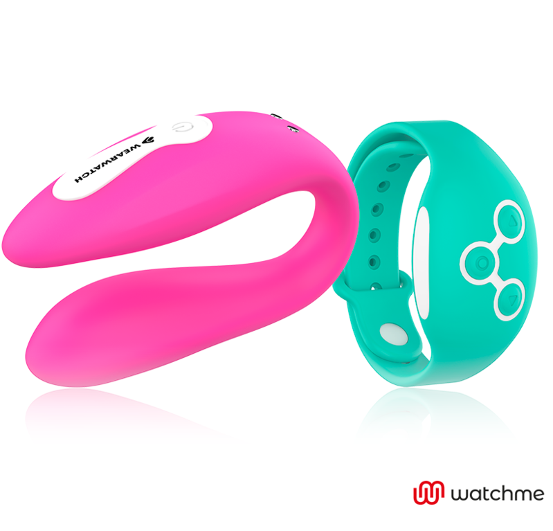 WEARWATCH - VIBRADOR DUAL TECHNOLOGY WATCHME FUCSIA / AGUA MARINA - Imagen 6