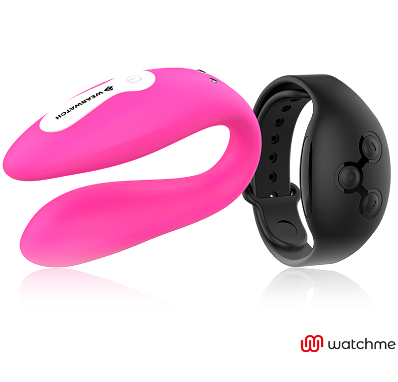 WEARWATCH - VIBRADOR DUAL TECHNOLOGY WATCHME FUCSIA /AZABACHE - Imagen 2