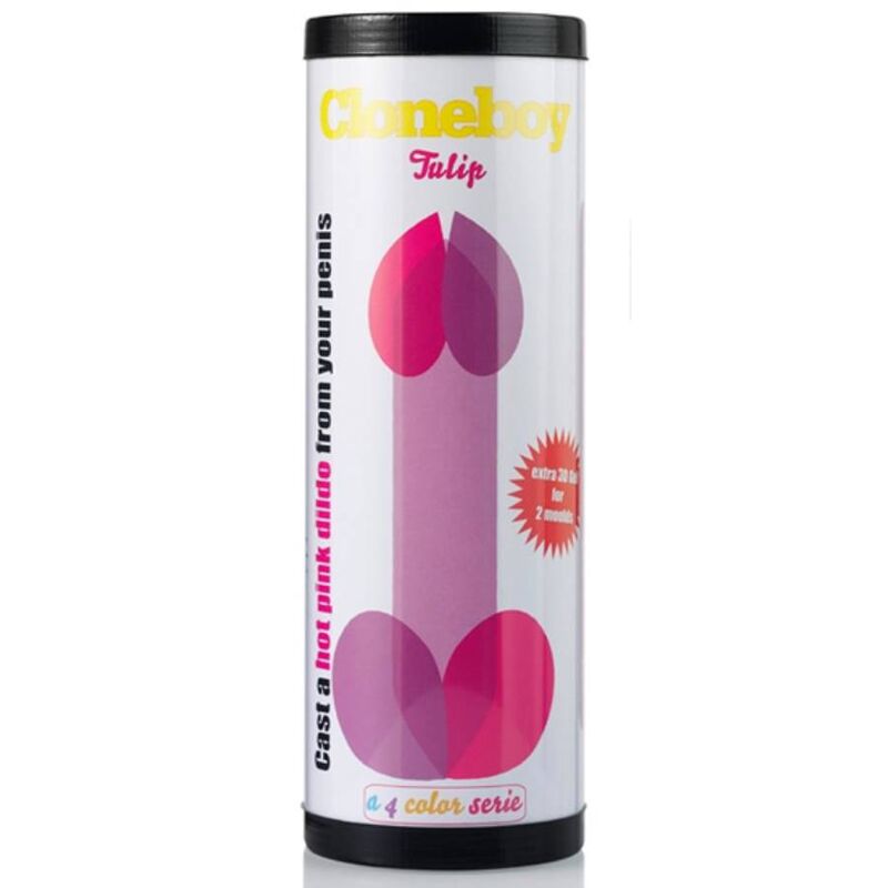 CLONEBOY – DILDO TULIP ROSA INTENSO