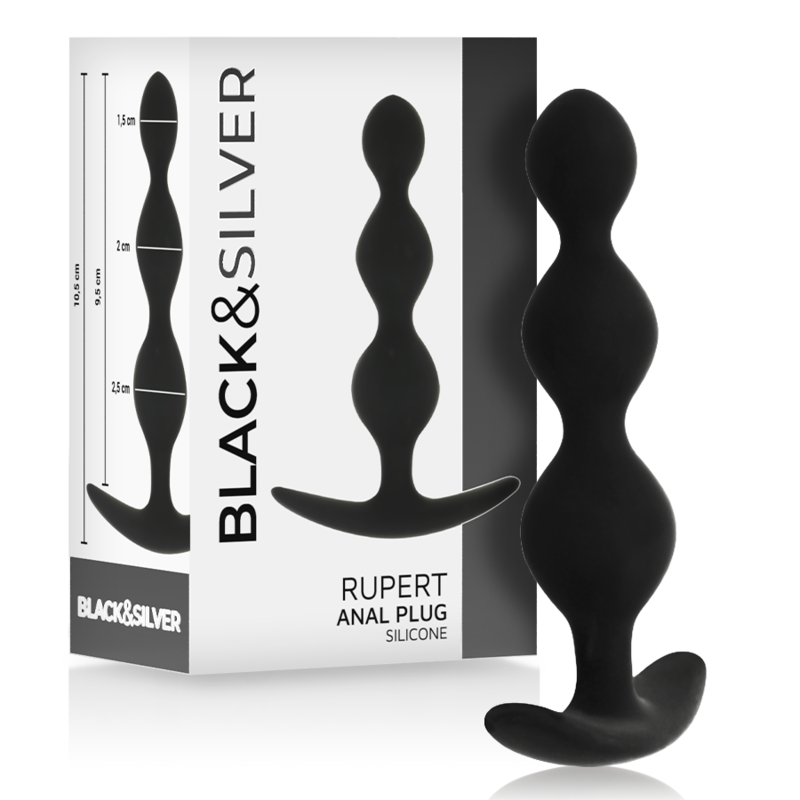 BLACK&SILVER – RUPERT CADENA BOLAS ANALES 10 CM