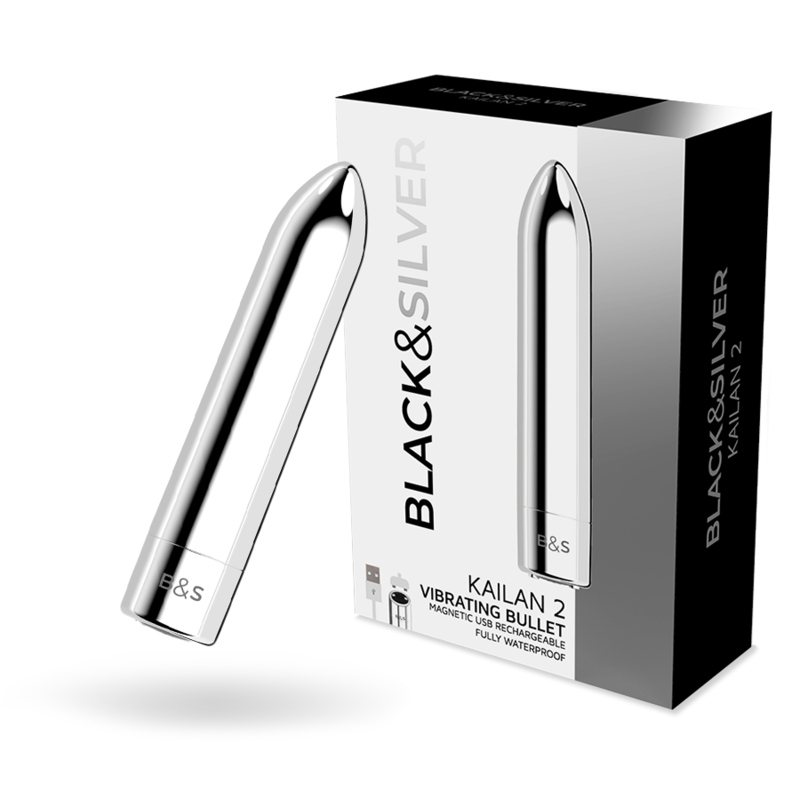 BLACK&SILVER – BALA MAGNETICA VIBRADORA KAILAN 2 SILVER