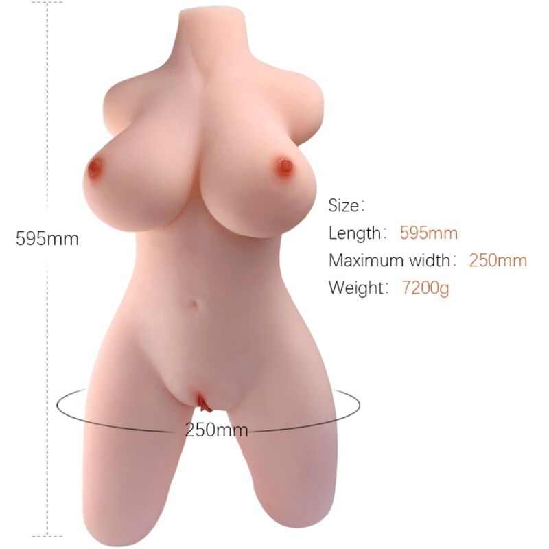 ARMONY – TORSO FEMENINO REALÍSTICO MODELO 2
