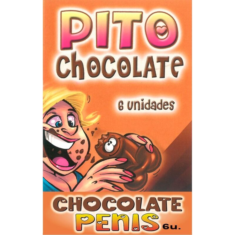 DIABLO PICANTE – CAJA 6 CHOCOLATINAS FORMA PENE