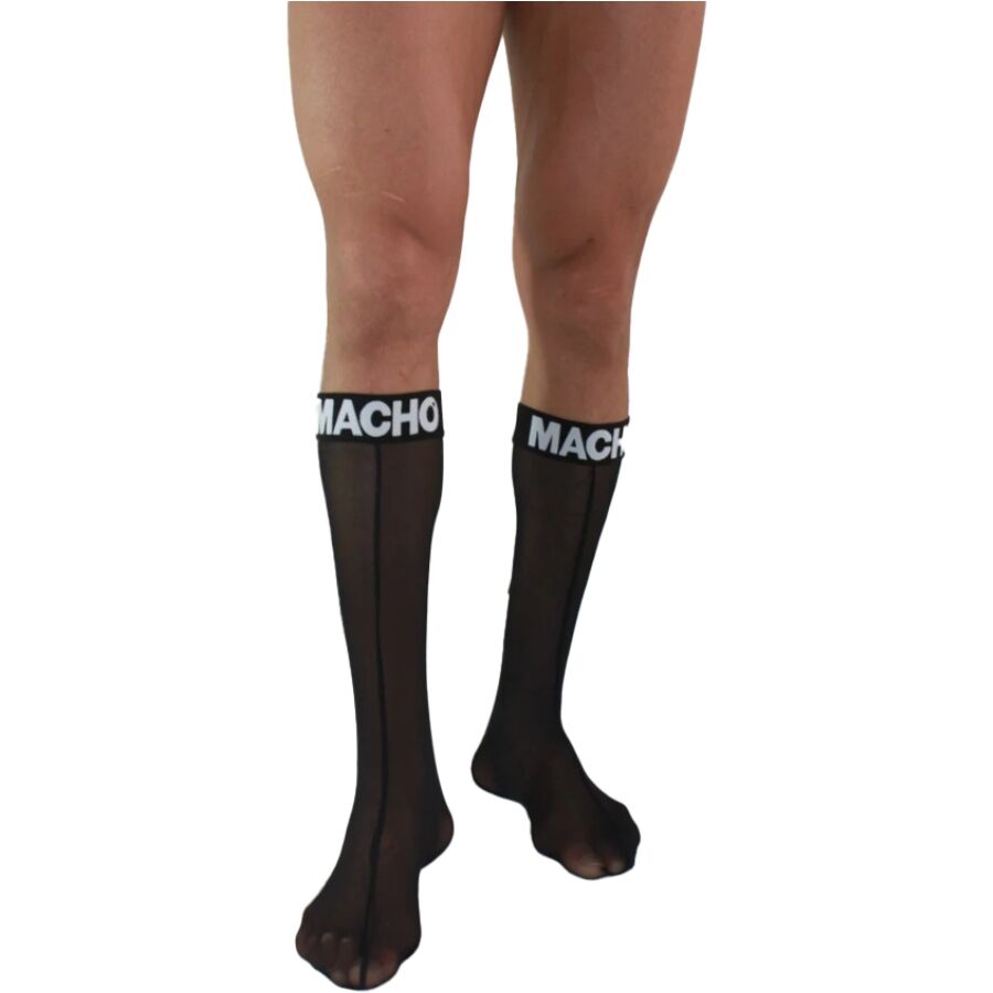 MACHO – CALCETINES FINOS NEGRO TALLA ÚNICA