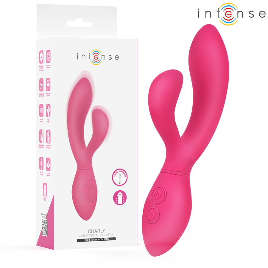 Intense – Charly Estimulador Vibrador Articulable