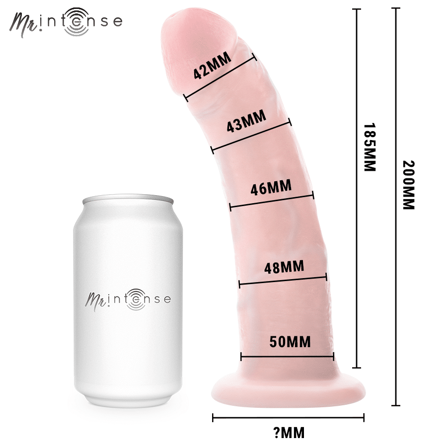 MR INTENSE - MEDIUM TERENCE DILDO 20 CM -Ø- 5 CM - Imagen 2