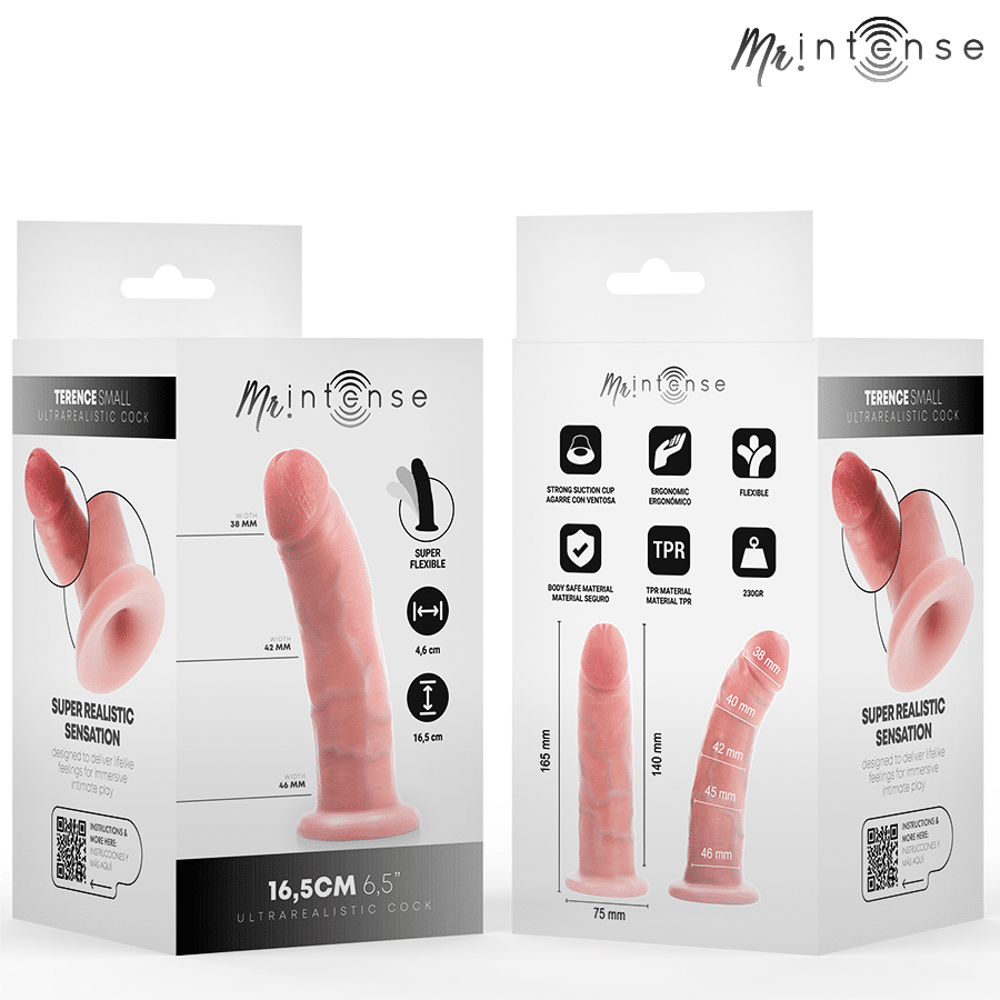 MR INTENSE - SMALL TERENCE DILDO 16.5 CM -Ø- 4.6 CM - Imagen 8