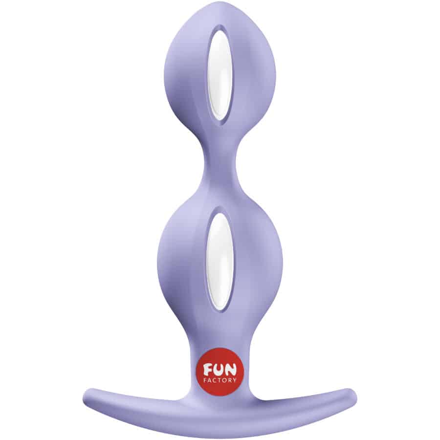 FUN FACTORY - B-BALLS DÚO PLUG ANAL VIOLETA - Imagen 3