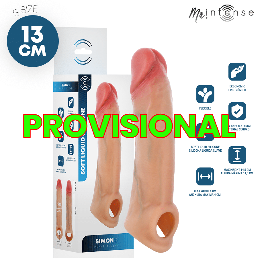 Mr Intense – Simon S Funda De Pene 13 Cm – ø 4 Cm