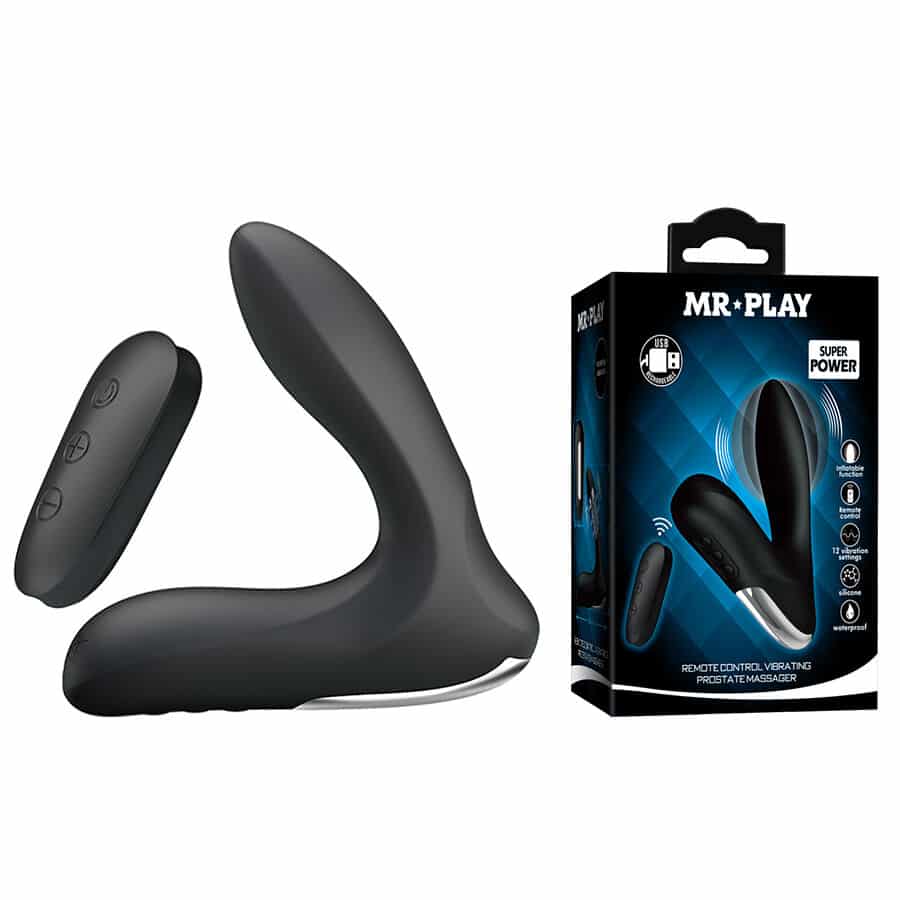 Mr Play – Masajeador De Próstata Con Vibración Y Control Remoto
