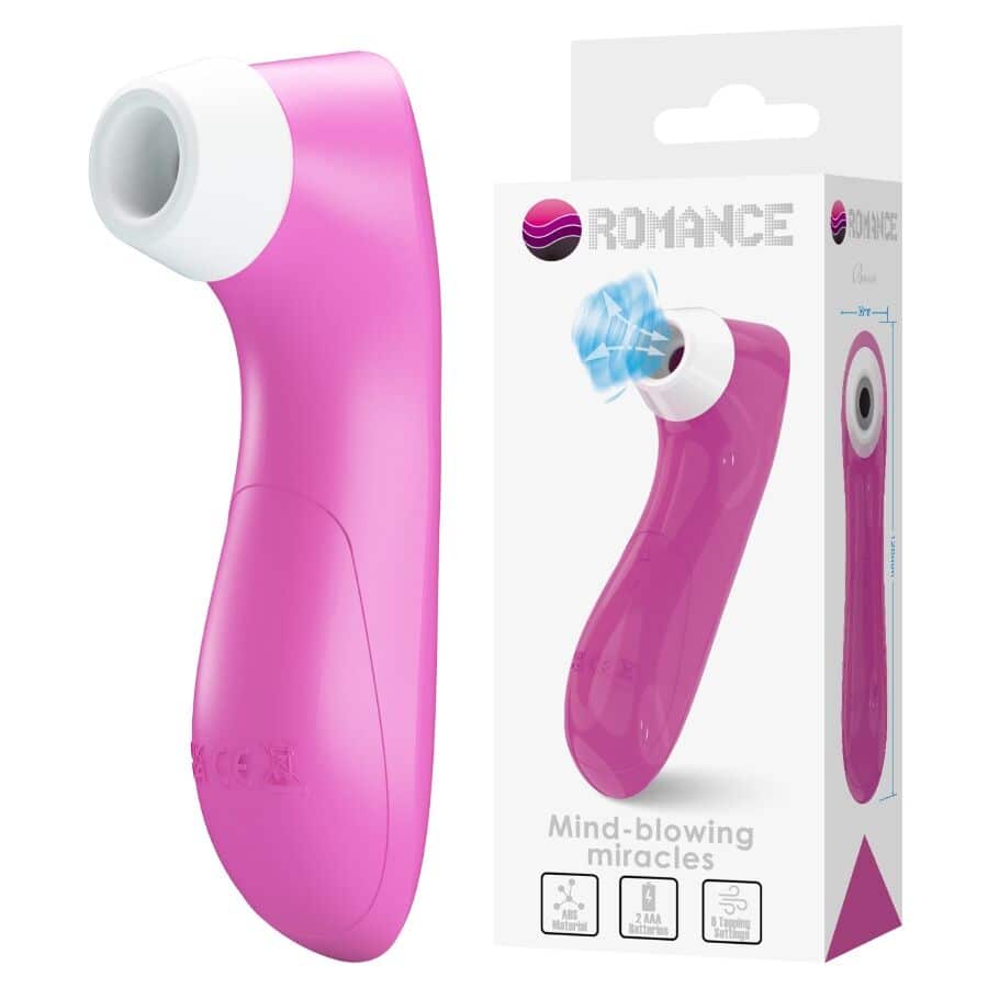 Romance – Succionador De Clítoris Con Tecnología De Pulsación Rosa