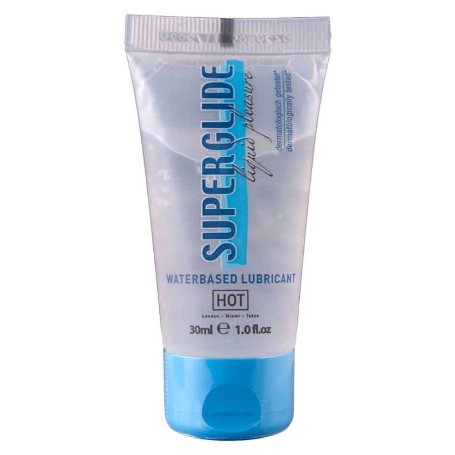 Hot – Superglide Liquid Pleasure Lubricante Base Agua 30 Ml