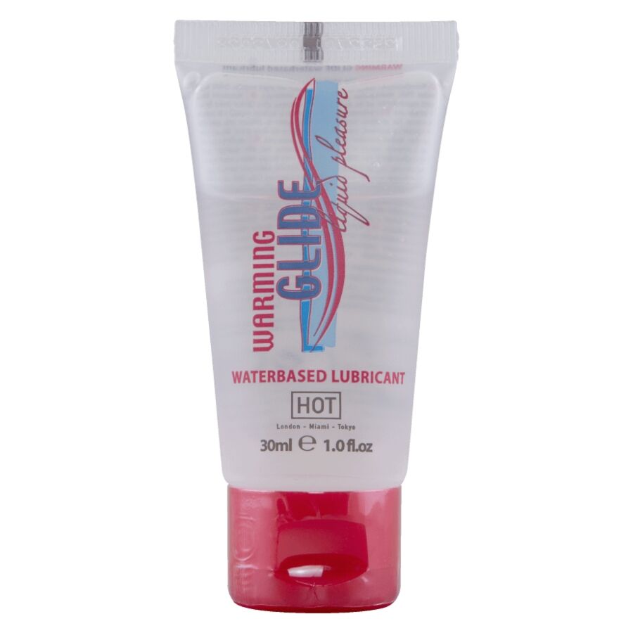 Hot – Warming Glide Liquid Pleasure Lubricante Base Agua Efecto Calor 30 Ml