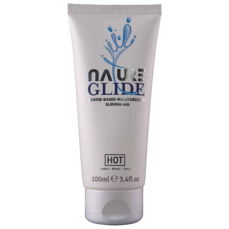 Hot – Nature Glide Lubricante Base Agua 100 Ml