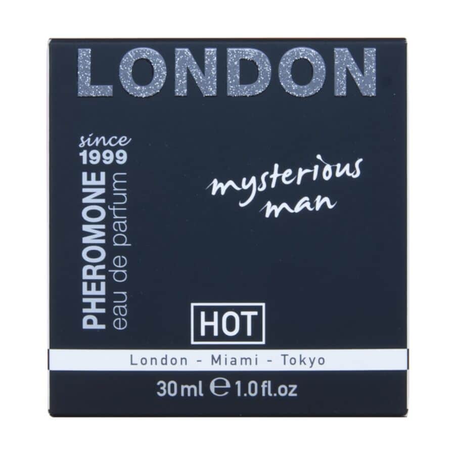 Hot – Perfume Con Feromonas London Mysterious Hombre 30 Ml