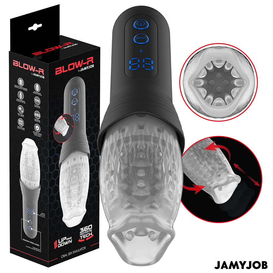 Jamyjob – Blow-r Masturbador Con Thrusting Y Rotación