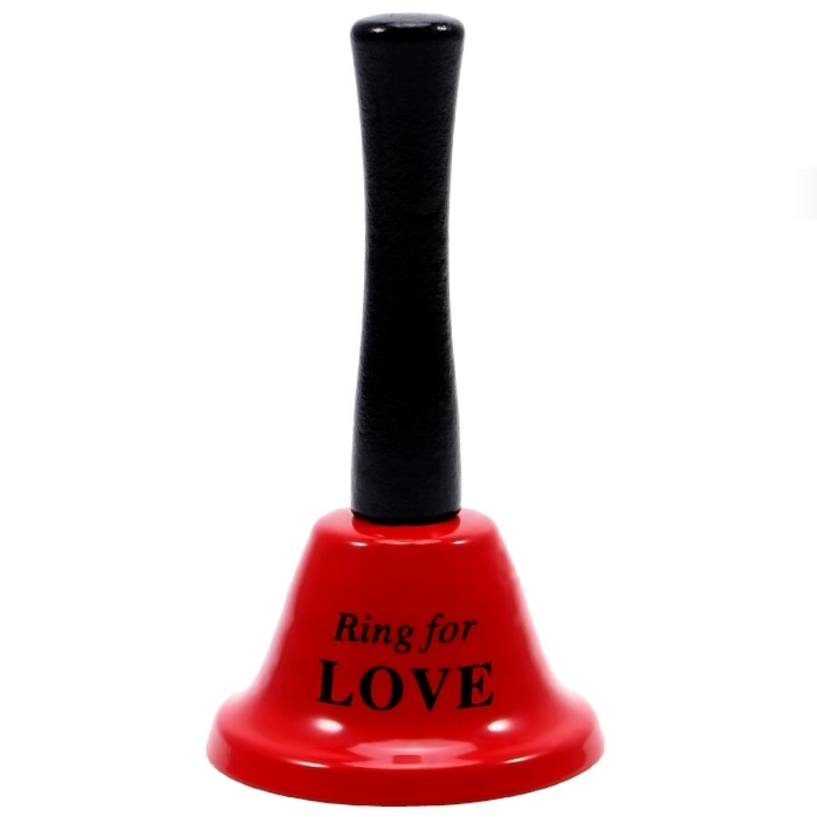 Diablo Picante – Campana De Mano ‘ring For Love’ Color Rojo