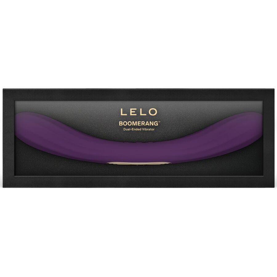 LELO - BOOMERANG VIBRADOR DE DOBLE EXTREMO MORADO - Imagen 5