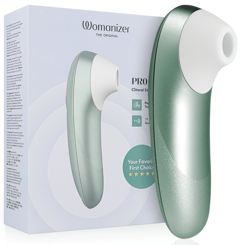 Womanizer – Pro Vibrant Estimulador De Clítoris Verde Salvia