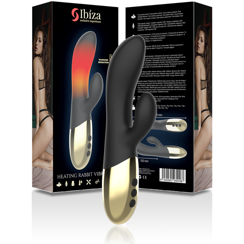 IBIZA - VIBRADOR RABBIT EFECTO CALOR - Imagen 9