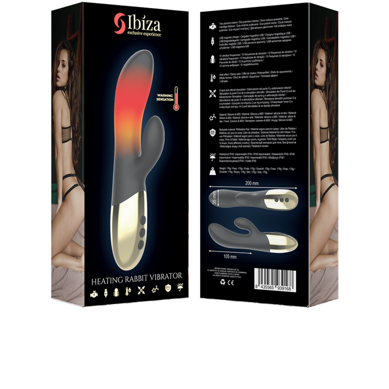 IBIZA - VIBRADOR RABBIT EFECTO CALOR - Imagen 10